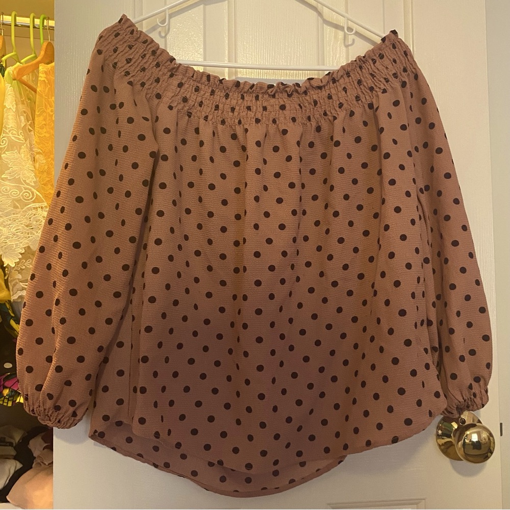 J for Justify Off-Shoulder Blouse top XL